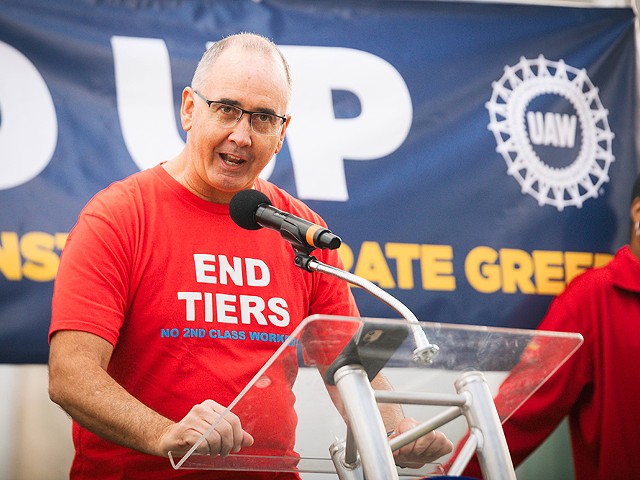 “If we do this well, then heads are going to be spinning with how fast things are going to change,” UAW president Shawn Fain said.