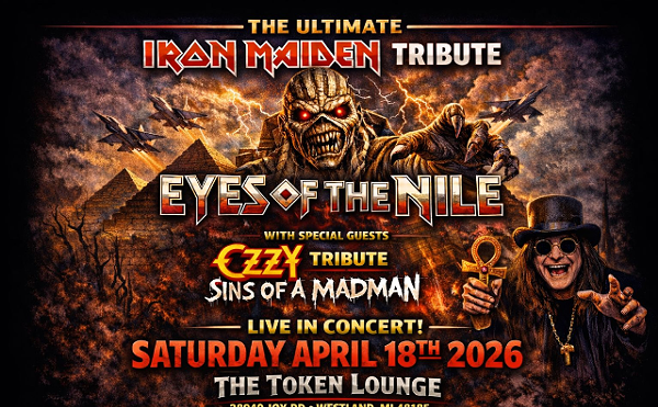 Image: The Ultimate IRON MAIDEN Tribute EYES OF THE NILE &bull; OZZY Tribute SINS OF A MADMAN