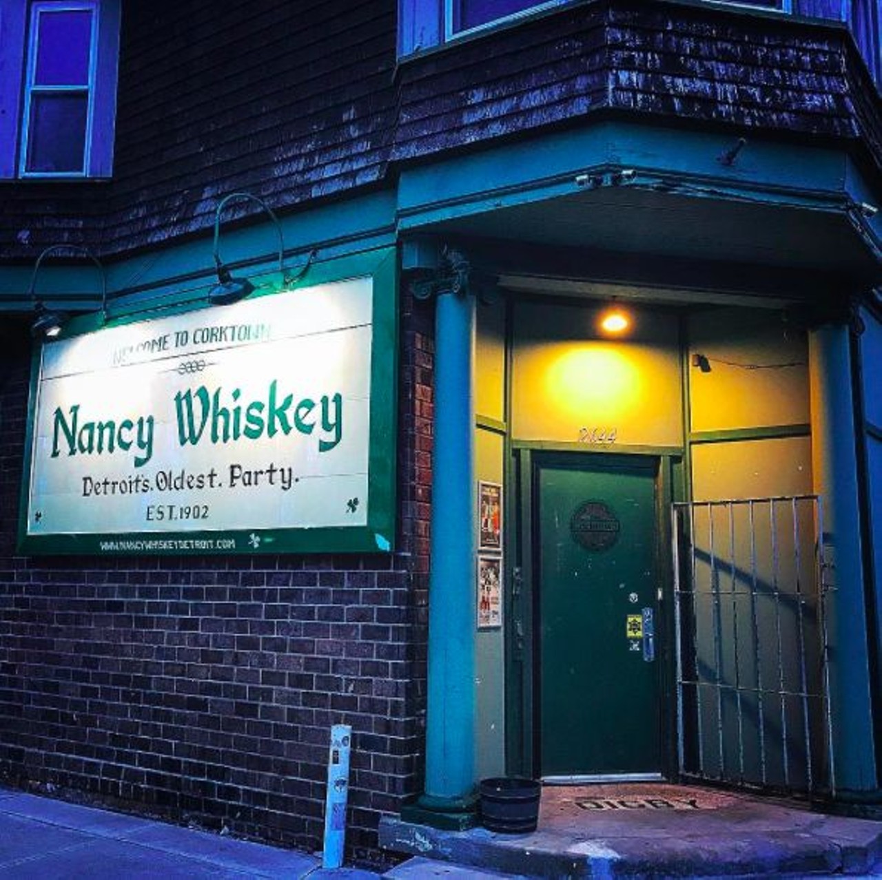 Nancy Whiskey Pub
2644 Harrison St., Detroit
It&#146;s true, this is the oldest party in Detroit. Standing 110 years, this Whiskey Pub features live music on weekends and Whiskey Wednesdays. Get down to this Corktown pub and enjoy a pint. Photo via @campiojr 