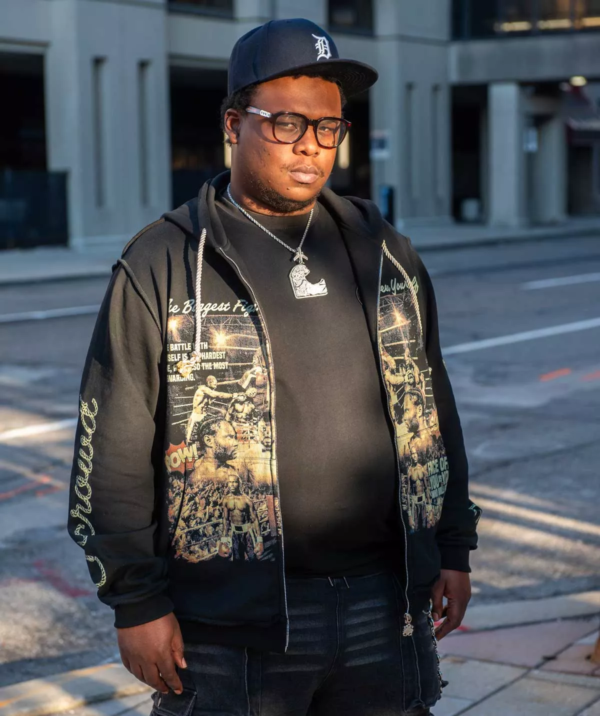 Image: “It’s all science to me”: The progression of Detroit hip-hop artist Samuel Shabazz can be heard across his discography of nearly three dozen projects.