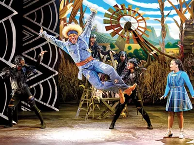 Elijah Ahmad Lewis and Dana Cimone star in the wonderful The Wiz.