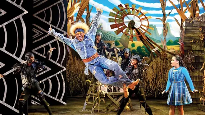 Elijah Ahmad Lewis and Dana Cimone star in the wonderful The Wiz.