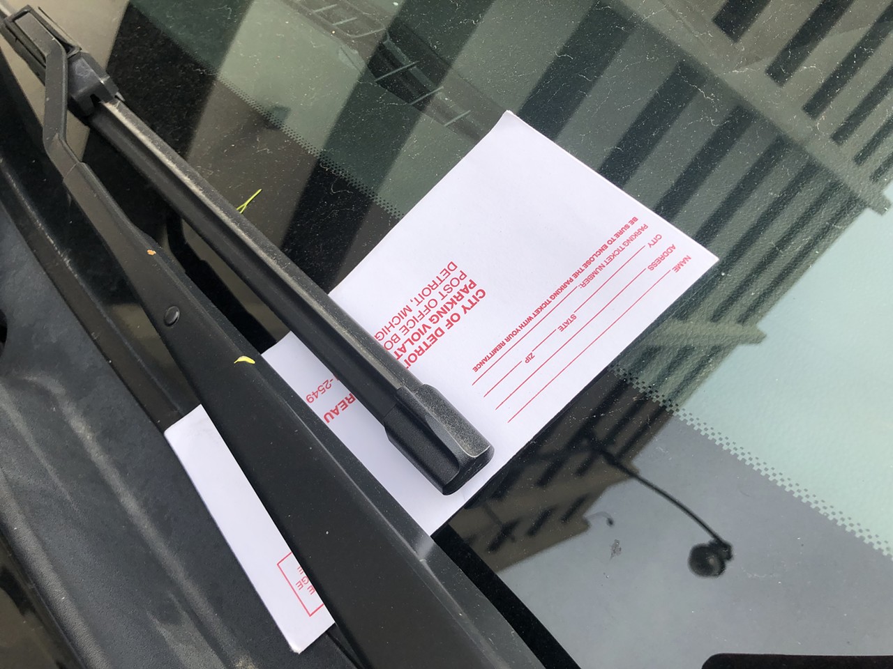 Getting a parking ticket. It will set you back $40.