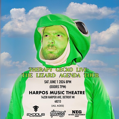 Therapy Gecko Live: The Lizard Agenda Tour