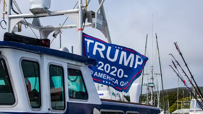 Image: A MAGA boat parade will travel from Macomb County to Detroit to celebrate Trump's birthday this weekend, and we hope it fucking rains