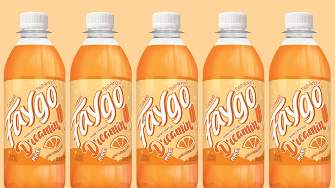 Orange creme-themed Never Stop Dreamin’ is the latest Faygo flavor.