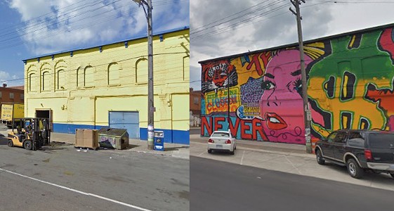 These before and after photos reveal how much Detroit has changed