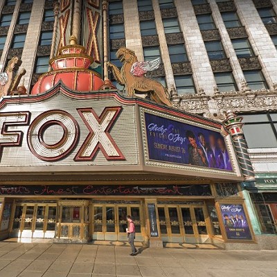 Now &#150; Sept. 2018    The Fox Theatre    2299 Woodward Ave., Detroit, MI    &copy;2018 Google