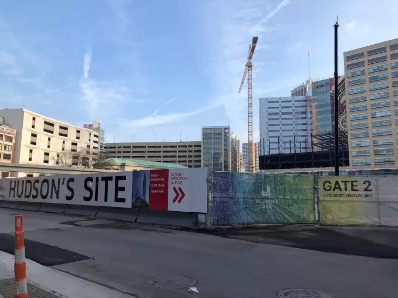 Now &#150; Dec. 2018 Hudson Site 1241 Woodward Ave., Detroit Photo with permission from Devin Culham
