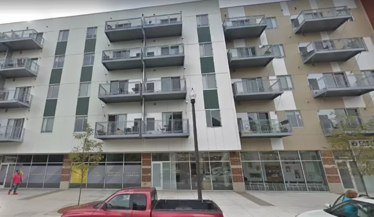 Now &#150; July 2018 The Scott at Brush Park 50 Erskine Ave., Detroit &copy;2018 Google
