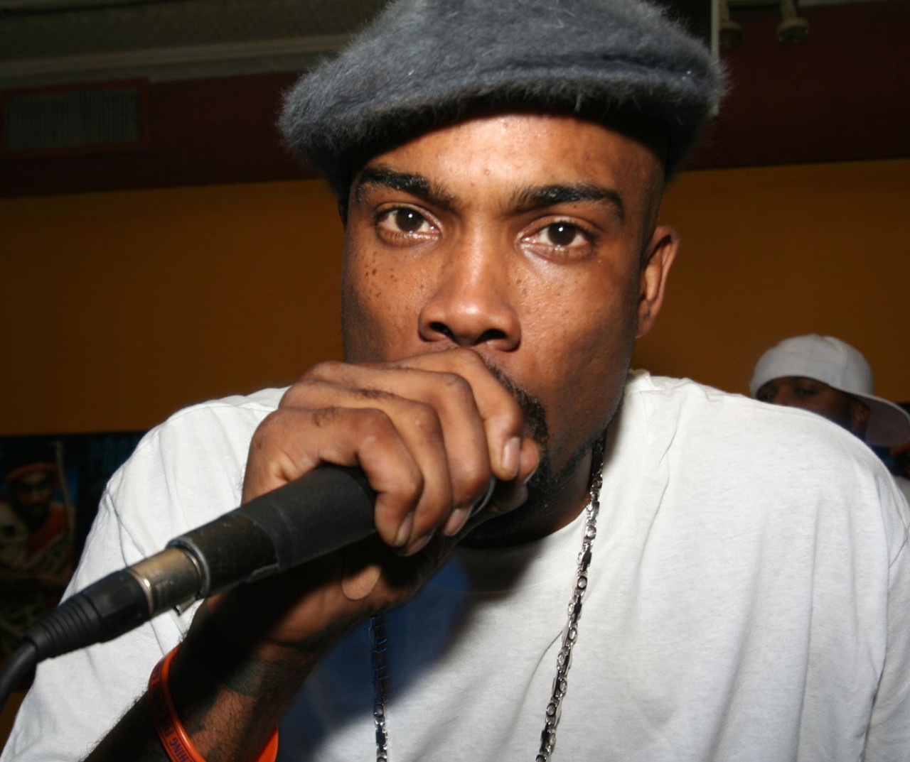 ProofDeShaun Dupree Holton, known professionally as Proof, was a founding member of rap group D12 with Eminem. Proof released several hits, including “Kurt Kobain,” “Trapped,” and “Oil Can Harry,” plus he appeared in the 2002 film 8 Mile as Lil’ Tic. Killed in 2006 at age 32, Proof is buried in Woodlawn Cemetery in Detroit.