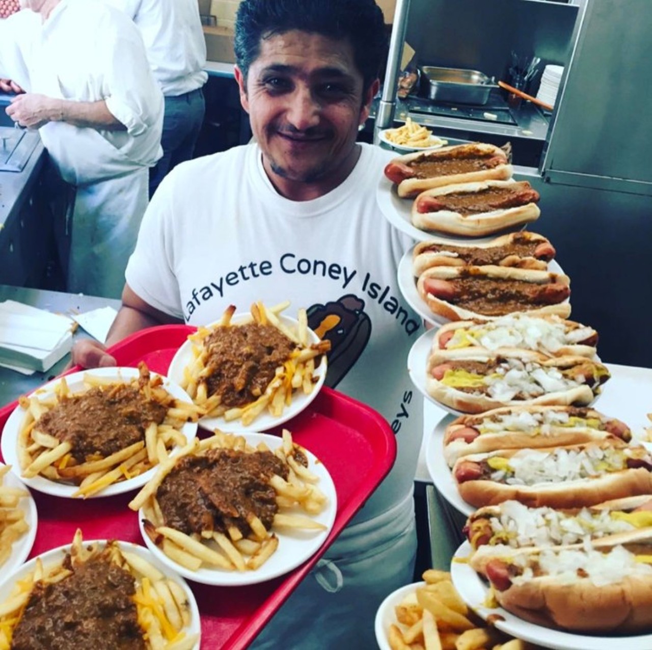 @faisal_ali
118 W Lafayette Blvd, Detroit
Faisal Ali, a legendary waiter at Lafayette Coney, shares some of the best moments and people at the joint.