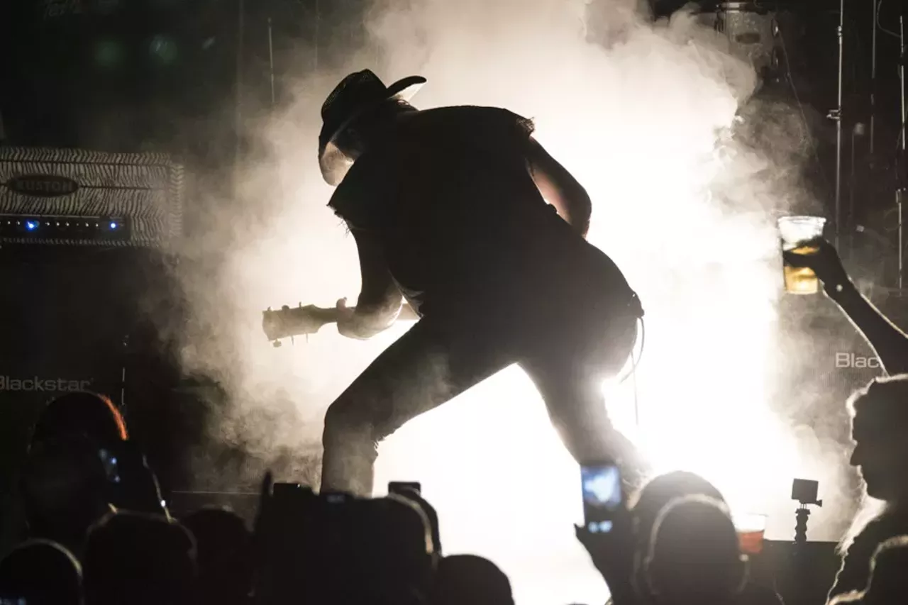 Image: Things got real 'Merican at the Ted Nugent concert at Freedom Hill