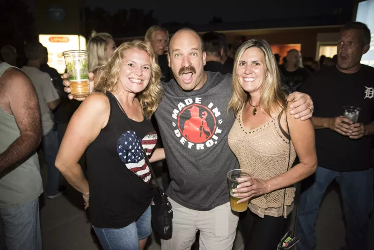 Image: Things got real 'Merican at the Ted Nugent concert at Freedom Hill