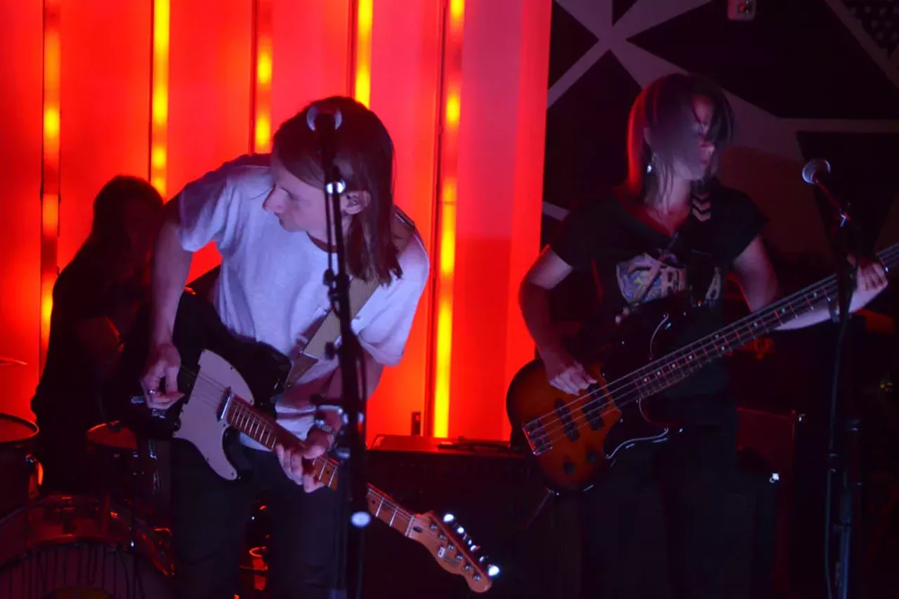 Image: Things got really trippy at the opening of Detroit's new Deluxx Fluxx