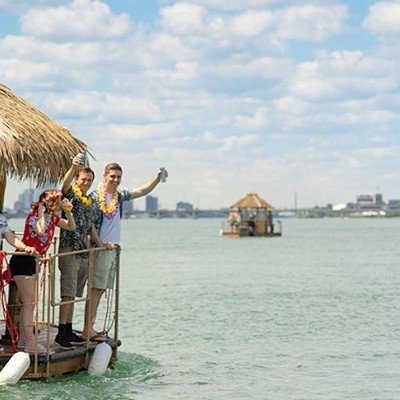 Aloha Tiki Tours    Available out of Sindbad's Restaurant & Marina, 100 Saint Clair St., Detroit; Blossom Heath Park and Pier, 24800 Jefferson Ave., St. Clair Shores; 507 Biddle Ave., Wyandotte; alohatikitours.com        Since 2019, Aloha Tiki Tours has offered two-hour tours of the Detroit River via a fleet of Bluetooth speaker-equipped octagonal floating tiki boats where up to six guests are invited to BYOB &#151; with a captain, of course. (God, can you imagine a world where tiki boats were captainless? Mayhem, we say. Mayhem!) The tours cost $275-$300 Monday-Thursday and $300-$325 Friday-Sunday. New this year, the company debuted a tiki-themed pedal pub, which the owners claim is the world's first. The thatch roof and bamboo-accented Tiki Bar Bike leaves from Bookies Bar and Grill (2208 Cass Ave., Detroit; 313-962-0319; detroitrollingpub.com) and can seat 16. Like the Aloha Tiki Tour boats, drinks are BYOB, and tours are two hours. According to a Facebook post, all customers will get a $20 gift card to use at Bookies after the tour. Tours are $295 Monday-Thursday, $375 on Fridays, $400 on Saturdays, and $345 on Sundays.    Photo by Noah Elliott Morrison