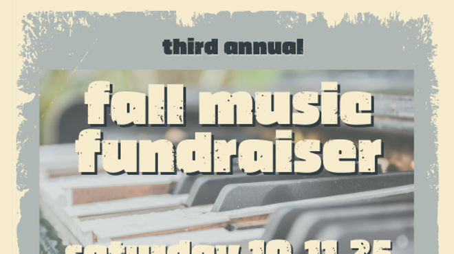 Image: Third Annual Fall Music Fundraiser