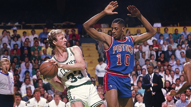 Thirty-five years ago, in a race-based tempest, the Pistons’ ‘Bad Boys’ trash-talked the Boston Celtics’ star