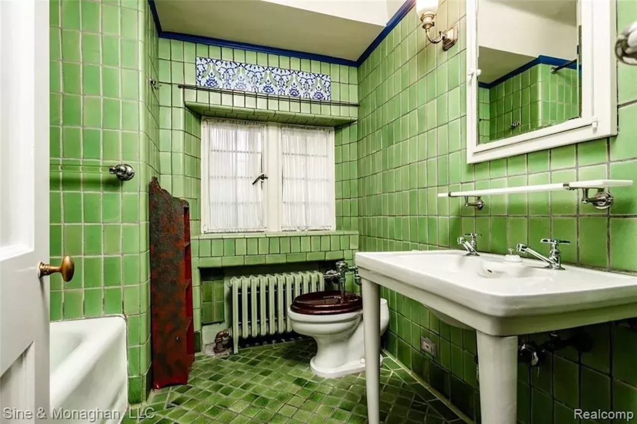 Image: This $1.39 million Grosse Pointe Park home built by architect Wallace Frost has several selfie-worthy tiled bathrooms &#151;&nbsp;let's take a tour