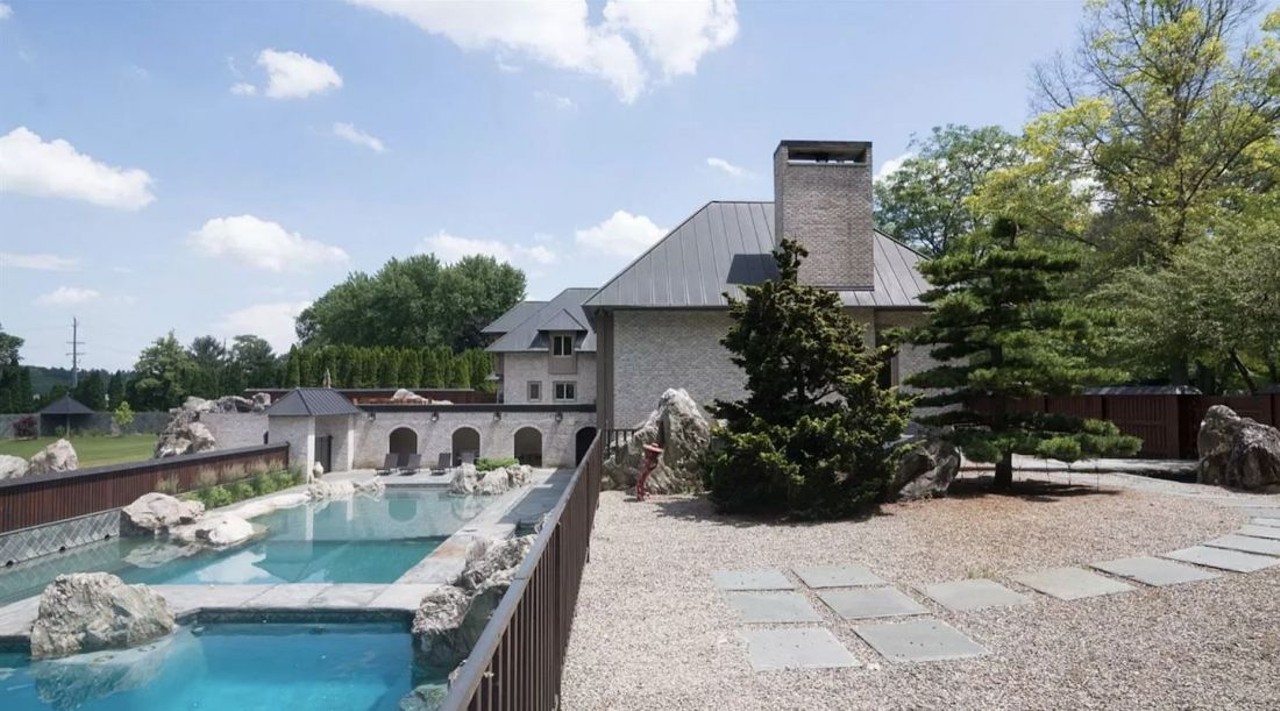 This $1.79 million Ann Arbor mansion has a lagoon fit for a tiger king or queen &#151; let's take a look