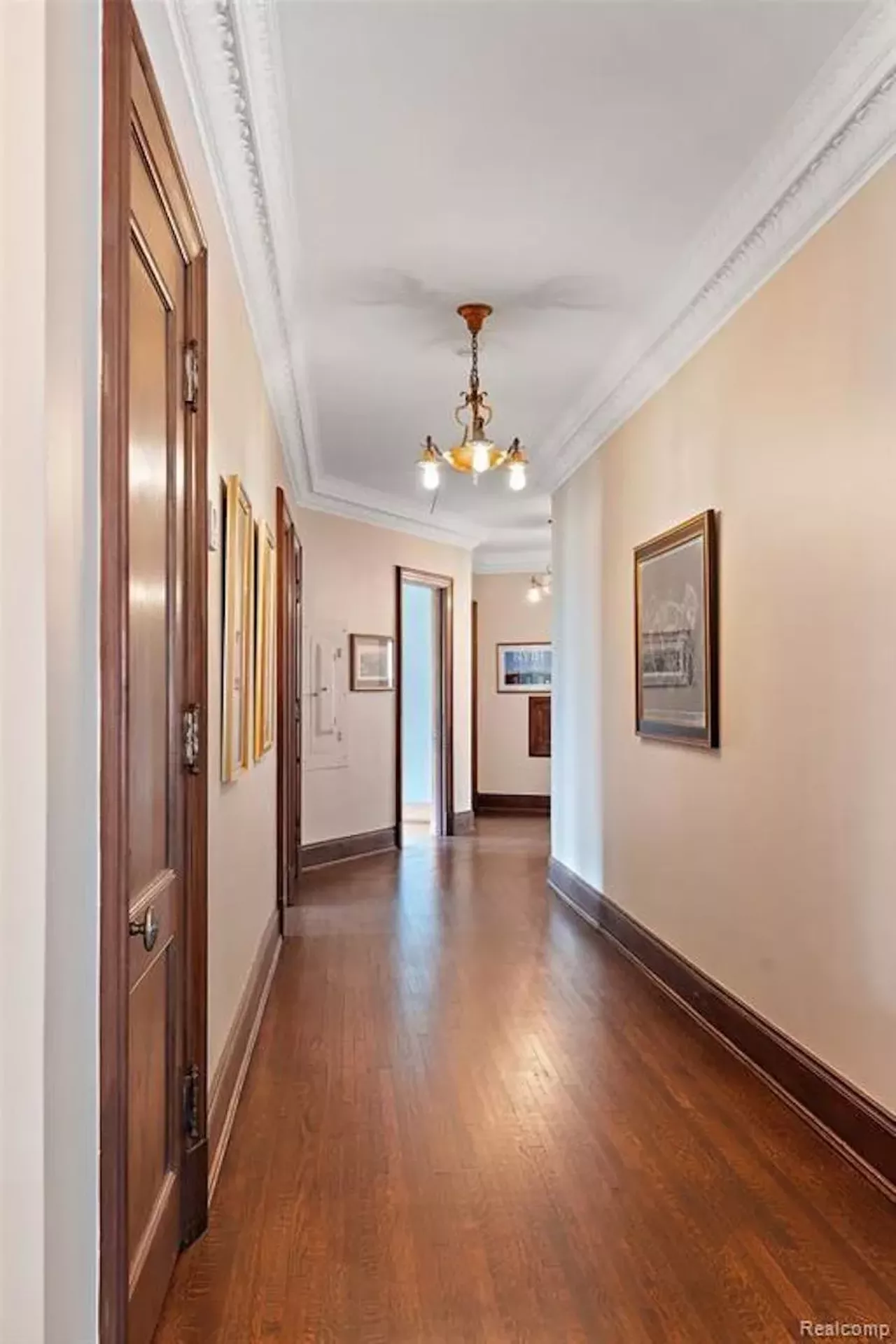 Image: This $1.85 million Alvin E. Harley-designed mansion in Detroit's Palmer Woods has a ballroom