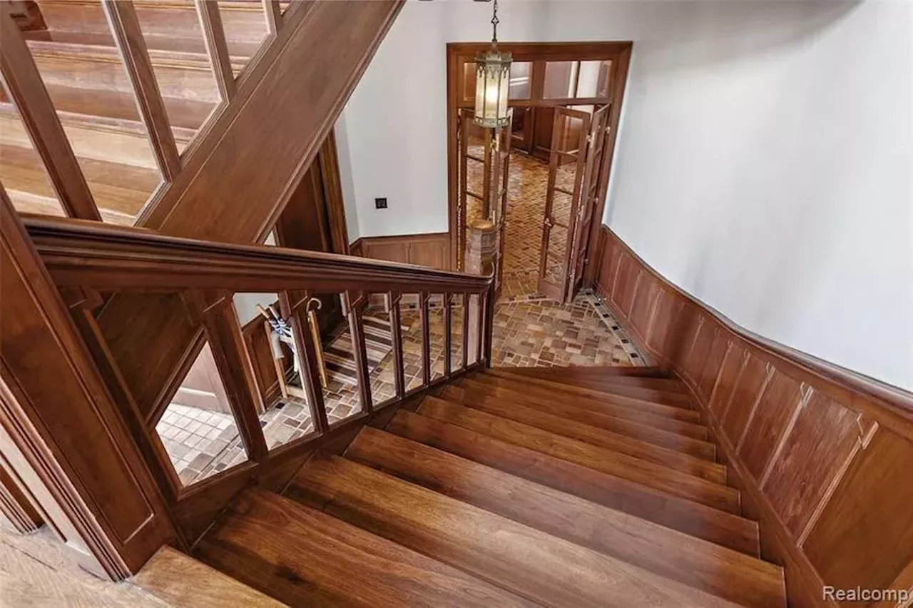 Image: This $1.85 million Alvin E. Harley-designed mansion in Detroit's Palmer Woods has a ballroom