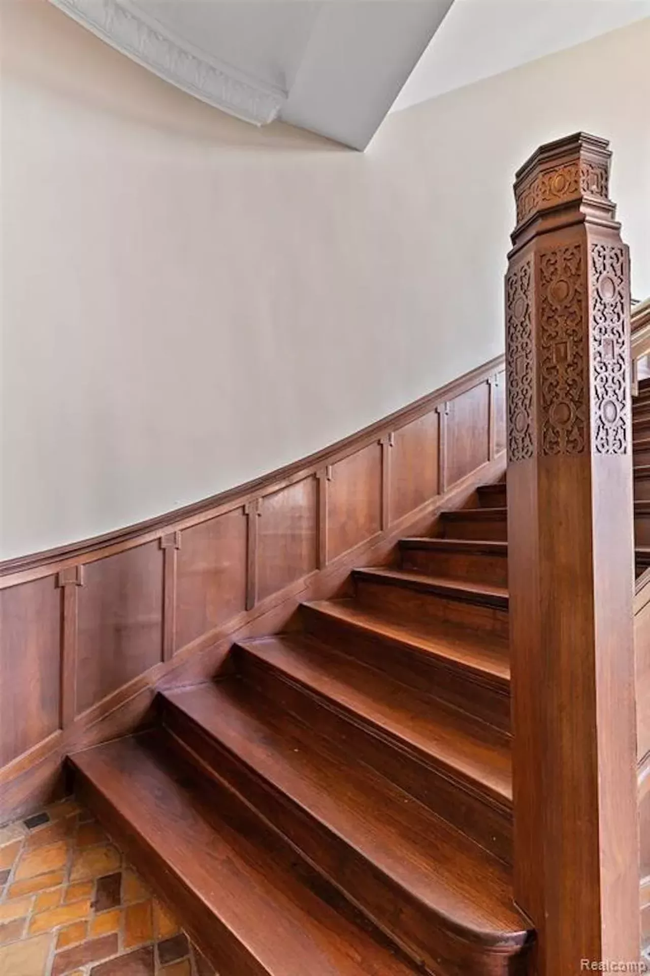 Image: This $1.85 million Alvin E. Harley-designed mansion in Detroit's Palmer Woods has a ballroom