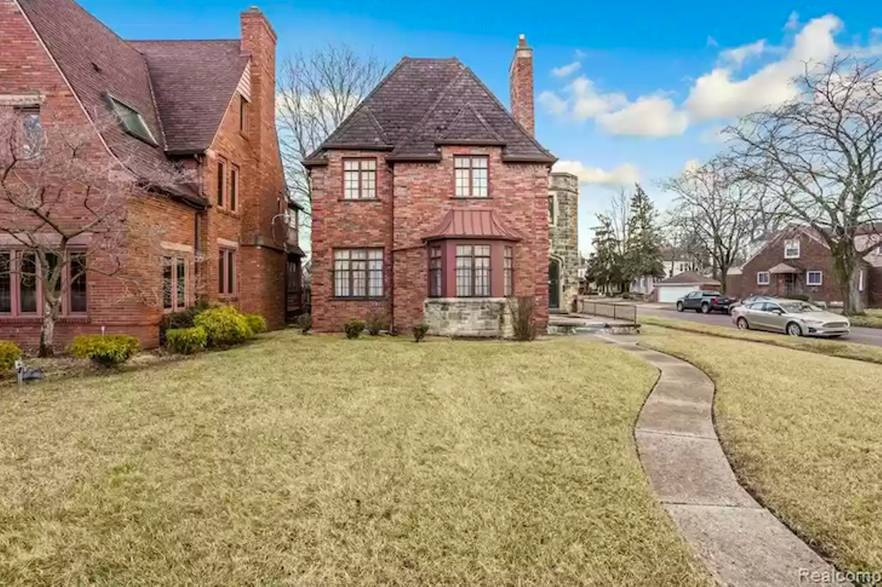 This $195K home is a small castle on Detroit's west side