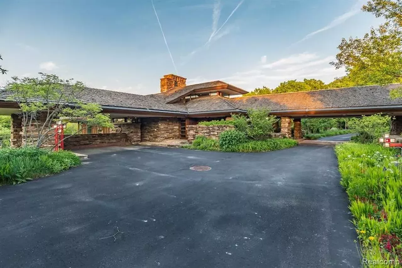 Image: This $3.67 million Carl D. Gilmore-designed Ann Arbor home sits on 15 secluded acres