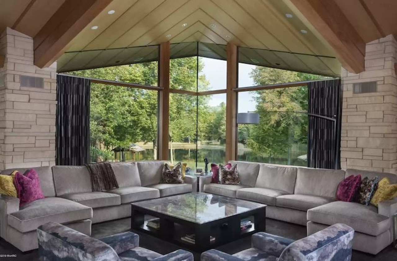 This $4.9 million Michigan mansion comes with a gigantic garage