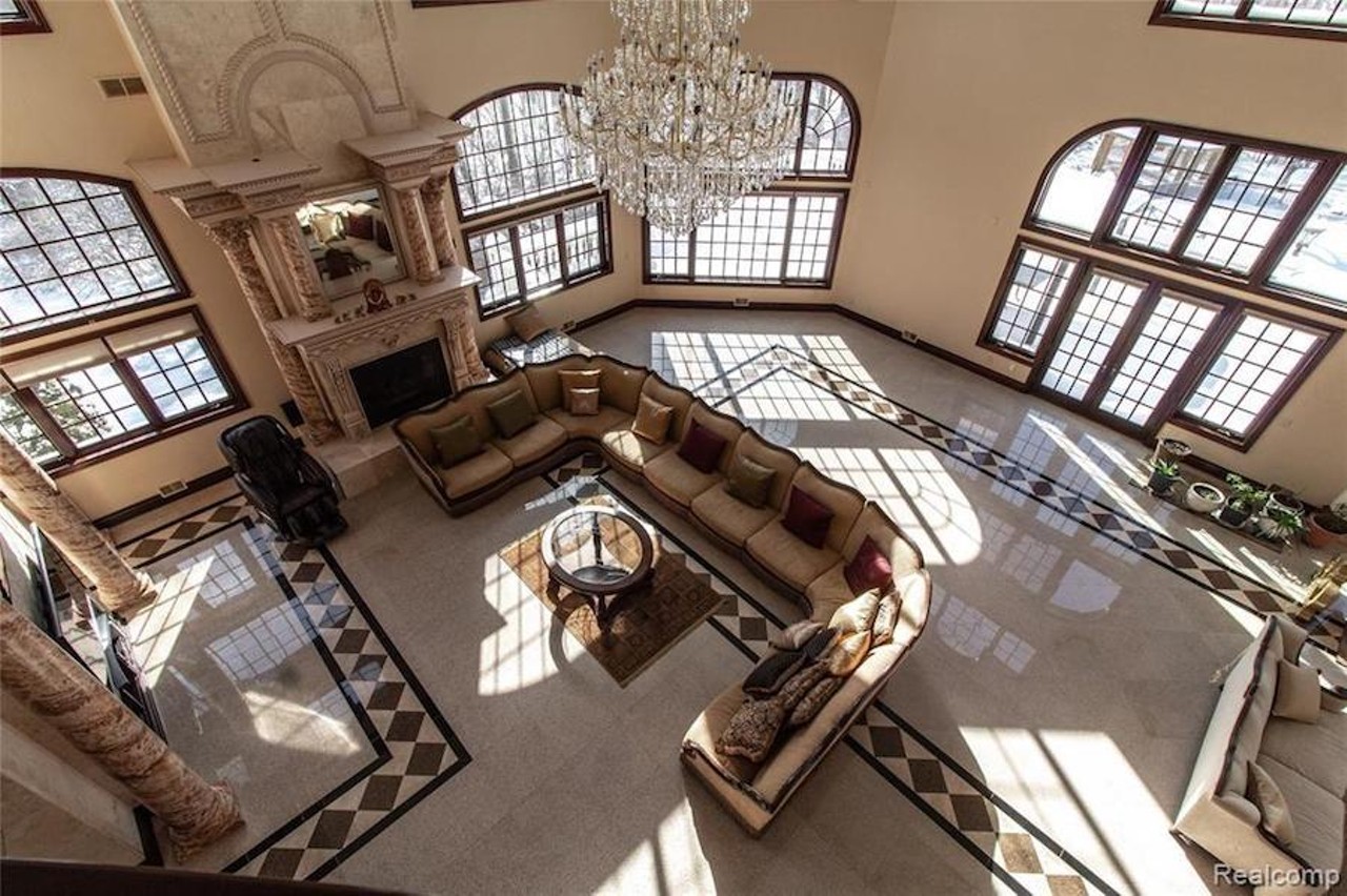 This $5.5M megamansion in Northville has an entire exterior made from marble &#151; let's take a tour