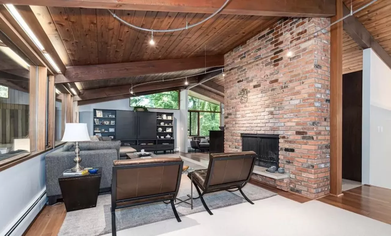 Image: This $585k zen AF Ann Arbor home has a pergola and koi pond