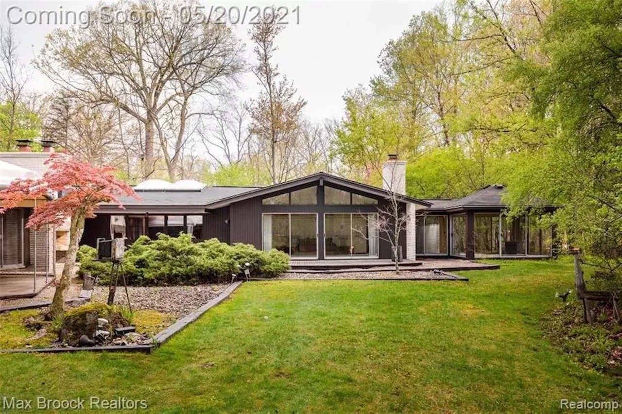 Image: This $979k Mid-Century Modern ranch in Bloomfield Hills is a stunner