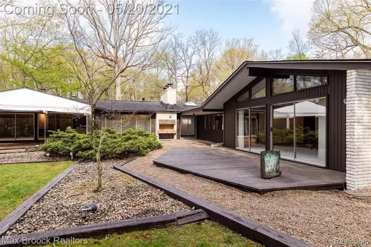 Image: This $979k Mid-Century Modern ranch in Bloomfield Hills is a stunner