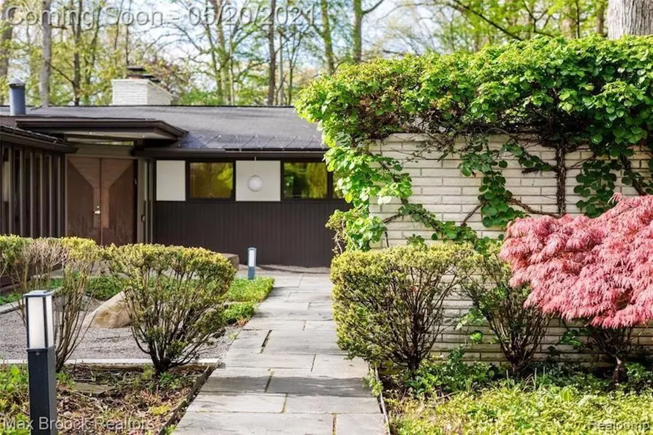 Image: This $979k Mid-Century Modern ranch in Bloomfield Hills is a stunner