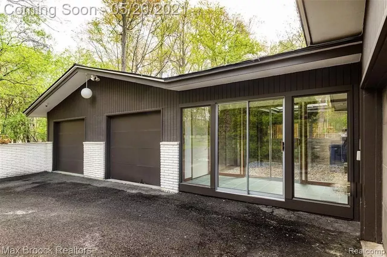 Image: This $979k Mid-Century Modern ranch in Bloomfield Hills is a stunner