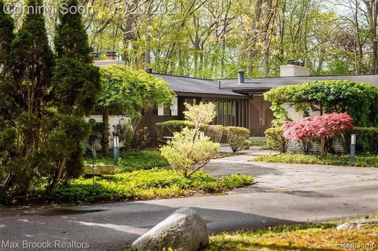 Image: This $979k Mid-Century Modern ranch in Bloomfield Hills is a stunner