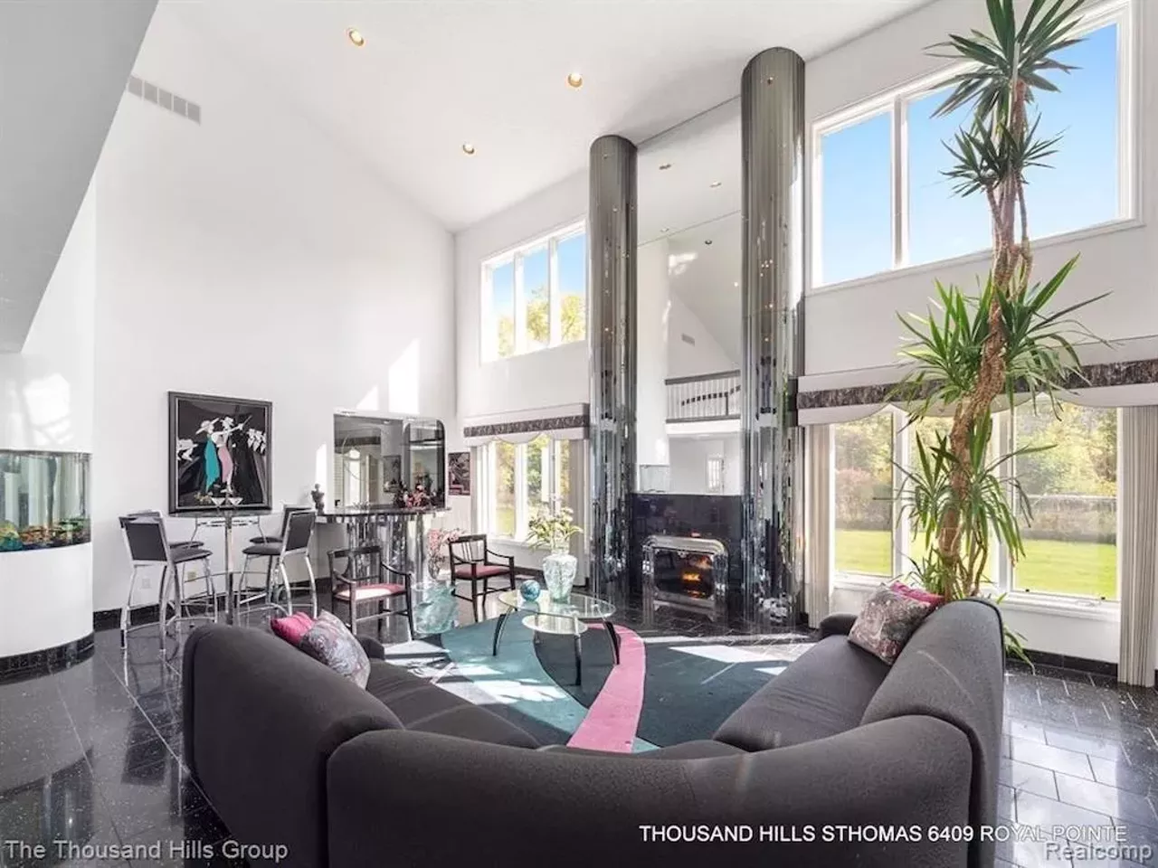 Image: This $979k West Bloomfield estate has '90s mall vibes &#151;&nbsp; and it has built-in aquariums