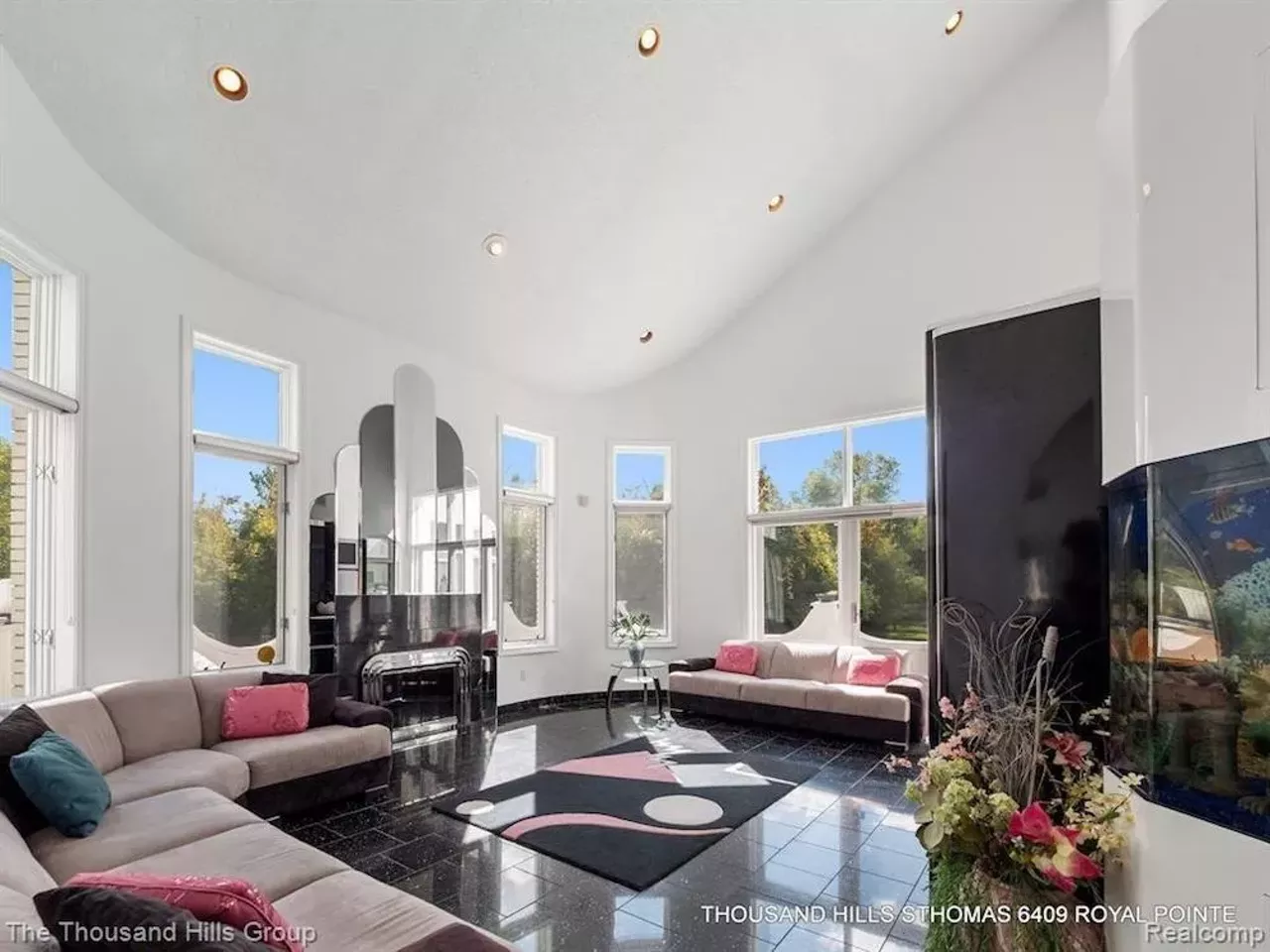 Image: This $979k West Bloomfield estate has '90s mall vibes &#151;&nbsp; and it has built-in aquariums
