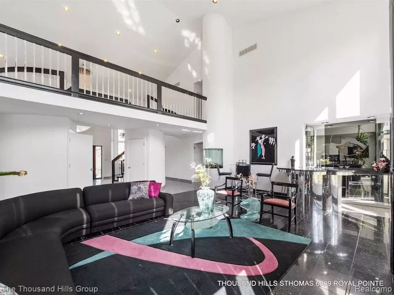 Image: This $979k West Bloomfield estate has '90s mall vibes &#151;&nbsp; and it has built-in aquariums