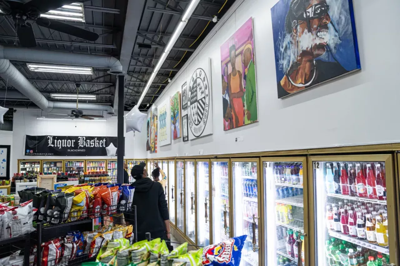 Image: This Detroit liquor store doubles as an art gallery