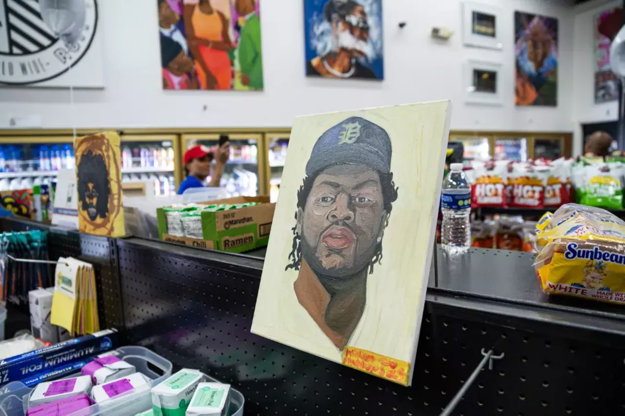 Image: This Detroit liquor store doubles as an art gallery