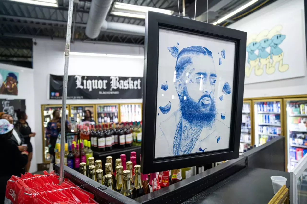 Image: This Detroit liquor store doubles as an art gallery