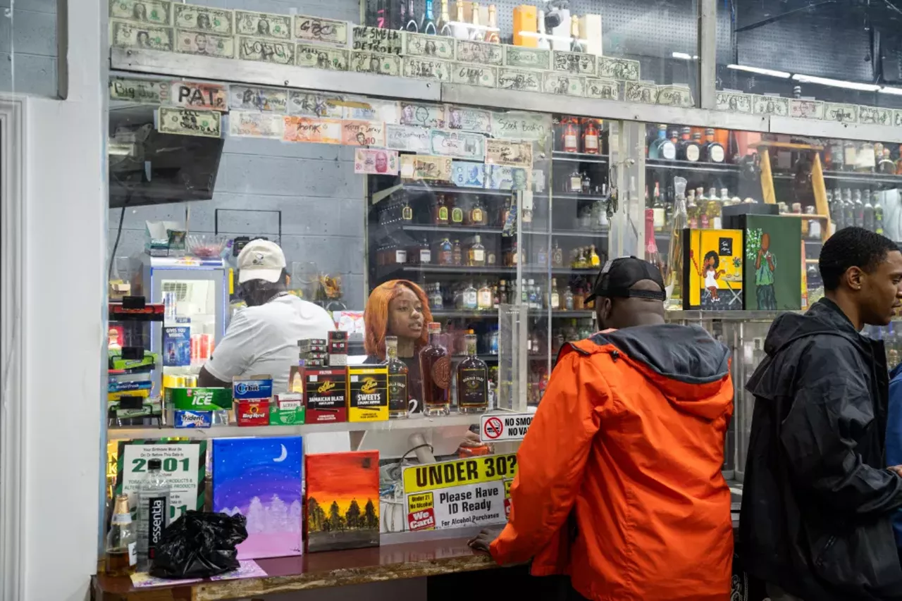 Image: This Detroit liquor store doubles as an art gallery