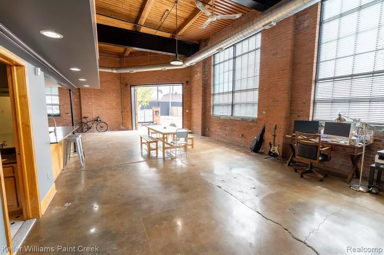You can live in a former firehouse in Detroit's Eastern Market