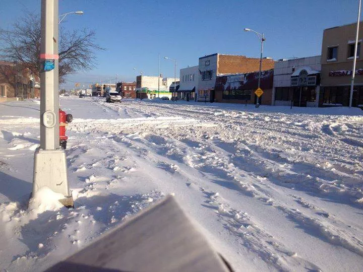 This is how much it snowed last night across metro Detroit