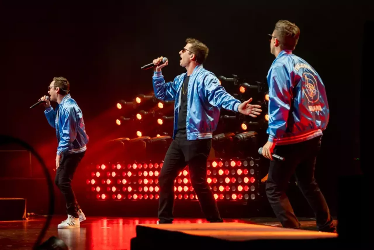 Image: This is what it looked like when the Lonely Island performed at the Fox Theatre