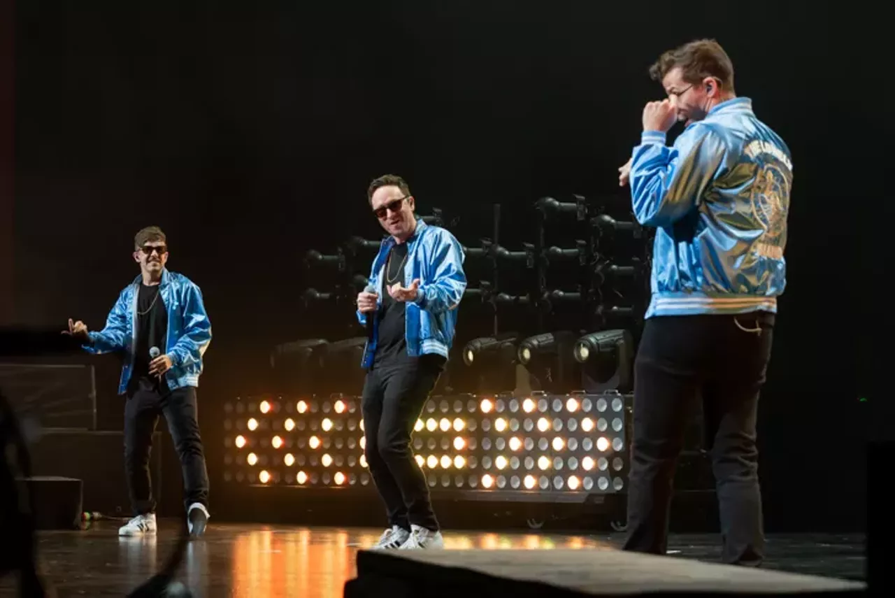Image: This is what it looked like when the Lonely Island performed at the Fox Theatre
