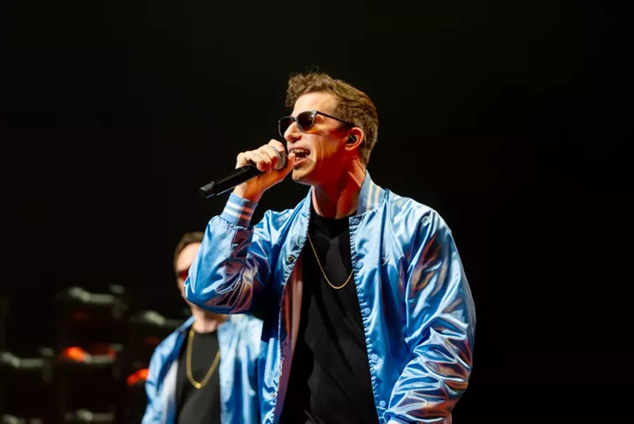 Image: This is what it looked like when the Lonely Island performed at the Fox Theatre