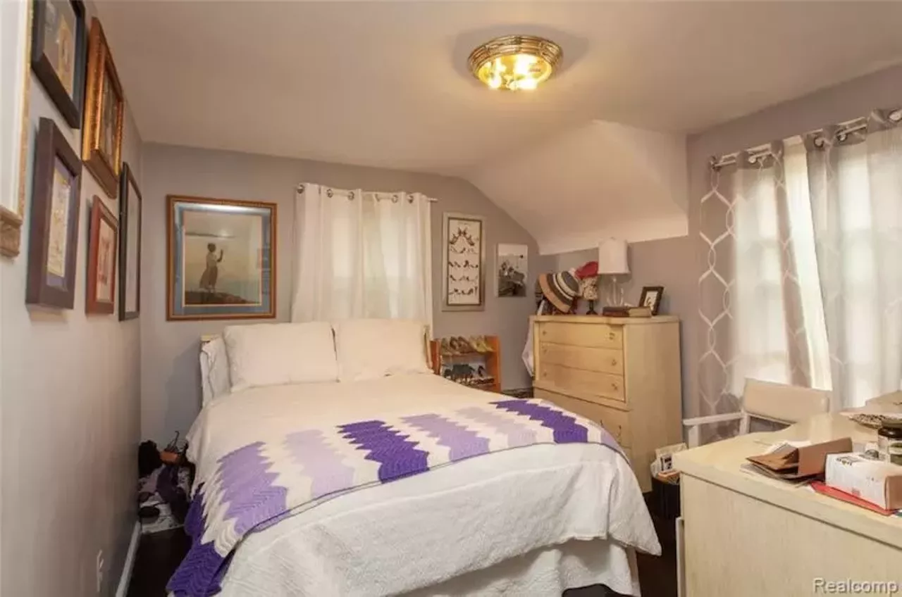 Image: This Palmer Woods home has a surprisingly huge garage